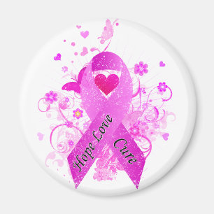 Medvetenhet om bröstcancer magnet