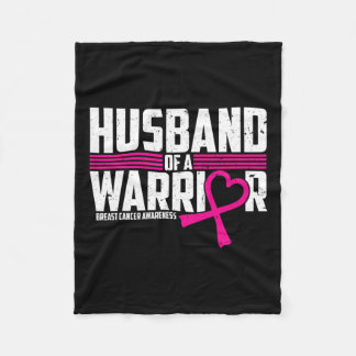 Medvetenhet om bröstcancer Make om Warrior Rosa Fleecefilt