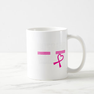 Medvetenhet om bröstcancer Make om Warrior Rosa Kaffemugg