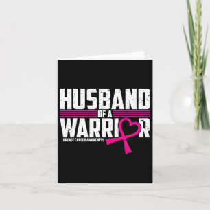 Medvetenhet om bröstcancer Make om Warrior Rosa Kort