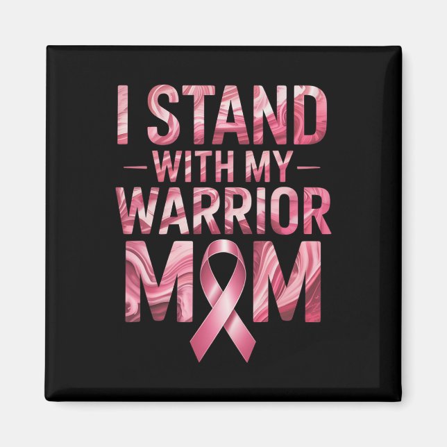 Medvetenhet om bröstcancer Mamma1 Magnet (Framsidan)