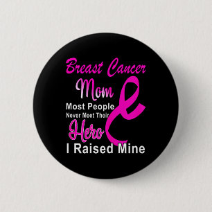 Medvetenhet om bröstcancer Mamma Breast Cancer War Knapp
