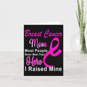 Medvetenhet om bröstcancer Mamma Breast Cancer War Kort