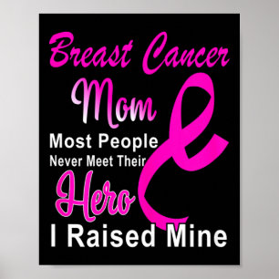 Medvetenhet om bröstcancer Mamma Breast Cancer War Poster