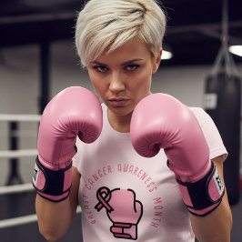 Medvetenhet om bröstcancer månad t shirt