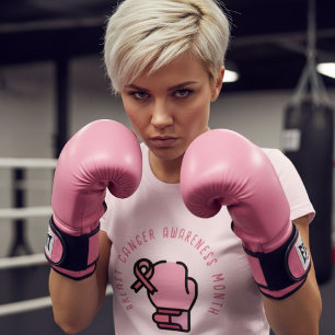 Medvetenhet om bröstcancer månad t shirt