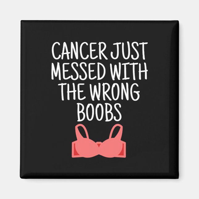 Medvetenhet om bröstcancer orsakad av fel B Magnet (Framsidan)