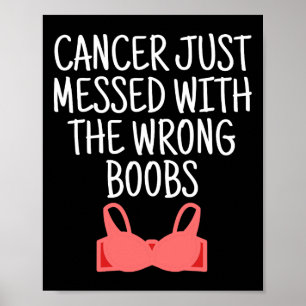 Medvetenhet om bröstcancer orsakad av fel B Poster