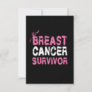 Medvetenhet om bröstcancer överlevande kort