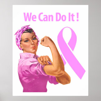 Medvetenhet om bröstcancer poster