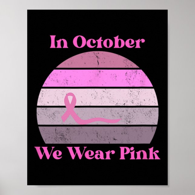 Medvetenhet om bröstcancer poster (Framsidan)