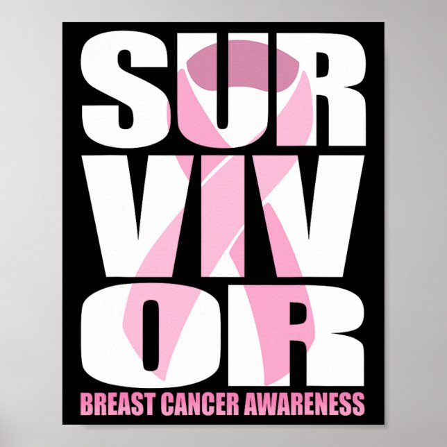 Medvetenhet om bröstcancer poster (Framsidan)