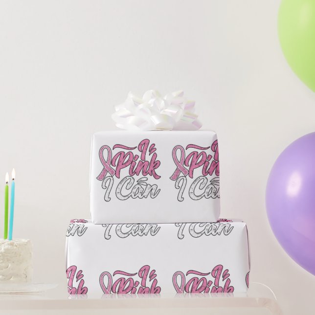 Medvetenhet om bröstcancer presentpapper (Festgåvor)