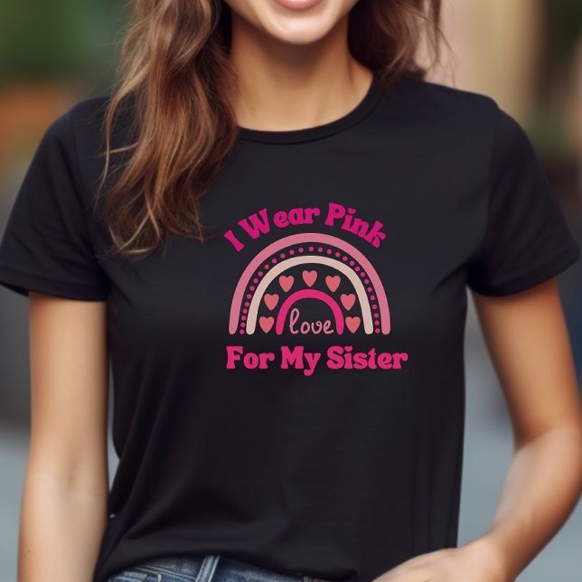 Medvetenhet om bröstcancer Regnbåge T Shirt (Skapare uppladdad)