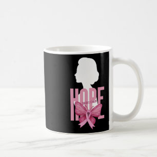 Medvetenhet om bröstcancer Rosa Support bröstcance Kaffemugg