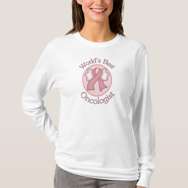 Medvetenhet om bröstcancer t-shirt (Framsida)