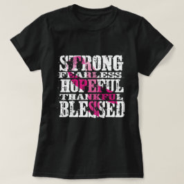 Medvetenhet om bröstcancer t shirt