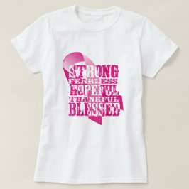 Medvetenhet om bröstcancer t shirt