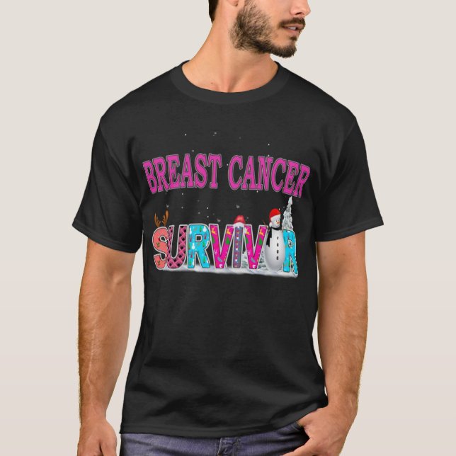 Medvetenhet om bröstcancer t shirt (Framsida)