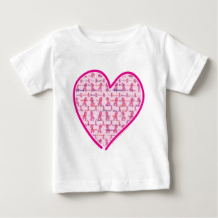 Medvetenhet om bröstcancer tee shirt