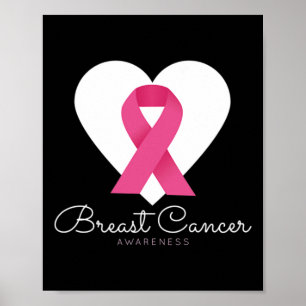 Medvetenhet om bröstcancer - Världscancerdagen feb Poster