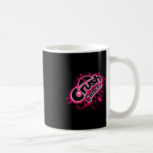 Medvetenhet om bröstcancer vid bröstcancer kaffemugg