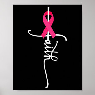 Medvetenhet om bröstcancer vid bröstcancer poster