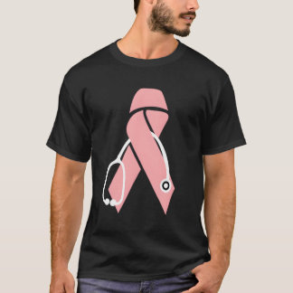 Medvetenhet om bröstcancer vid Doktor T Shirt