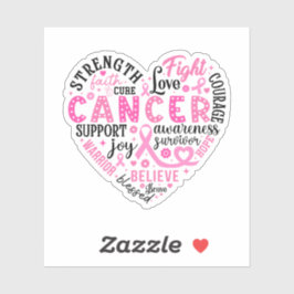 Medvetenhet om bröstcancer, vinylmärkning klistermärken