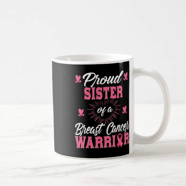 Medvetenhet om bröstcancercancer kaffemugg (Höger)
