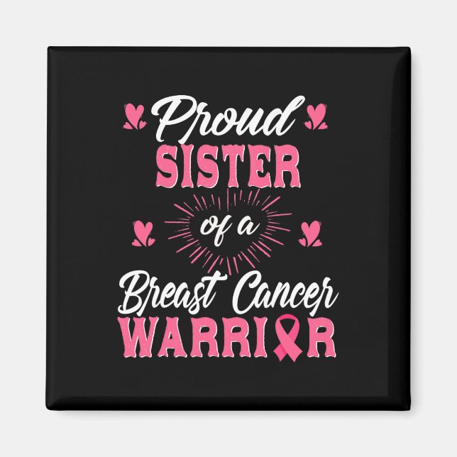 Medvetenhet om bröstcancercancer magnet (Framsidan)