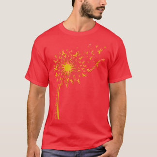 Medvetenhet om cancer hos barn Faith Hope Kärlek D T Shirt