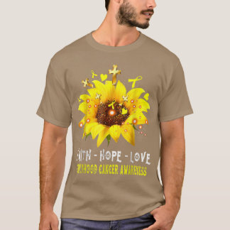 Medvetenhet om cancer hos barn Hoith Hope Kärlek S T Shirt