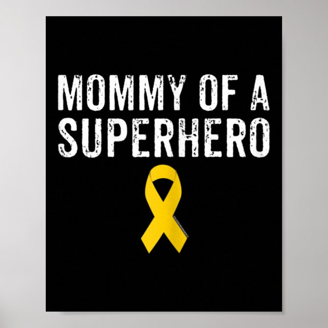 Medvetenhet om cancer hos barn i Mamman för en sys Poster (Framsidan)