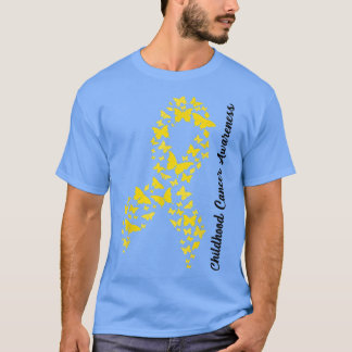 Medvetenhet om cancer hos barn i september Vi Bära T Shirt