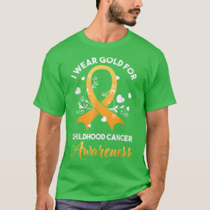 Medvetenhet om cancer hos barn Månad I Bära går T Shirt