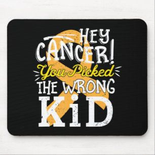Medvetenhet om cancer hos barn Överlevandefel Kid Musmatta