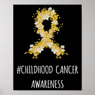 Medvetenhet om cancer hos barn poster