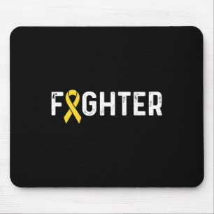 Medvetenhet om cancer hos barn Ribbon Fighter Musmatta