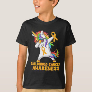 Medvetenhet om cancer hos barn som döper till Unic T Shirt