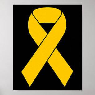 Medvetenhet om cancer hos kvinnor i Cute Guld Poster
