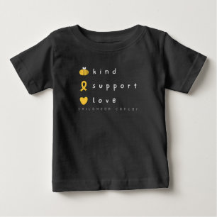 Medvetenhet om cancer i barndomen Baby T-Shirt söt