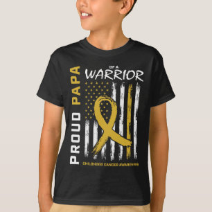 Medvetenhet om cancer i barndomen i manar, Guld Pr T Shirt