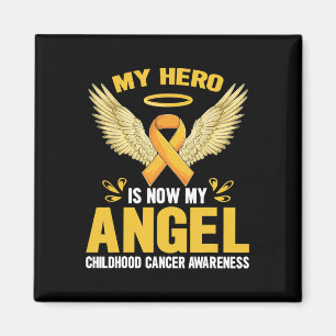 Medvetenhet om cancer i barndomen Månad Min Hero ä Magnet