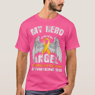 Medvetenhet om cancer i barndomen Min Hero är nu m T Shirt