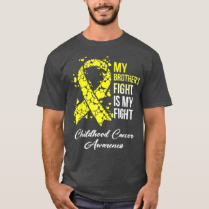 Medvetenhet om cancer i barndomen Min kamp är min T Shirt