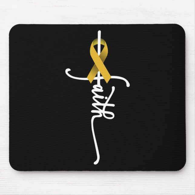 Medvetenhet om cancer i barndomen musmatta (Framsidan)