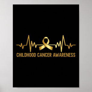 Medvetenhet om cancer i barndomen september cancer poster