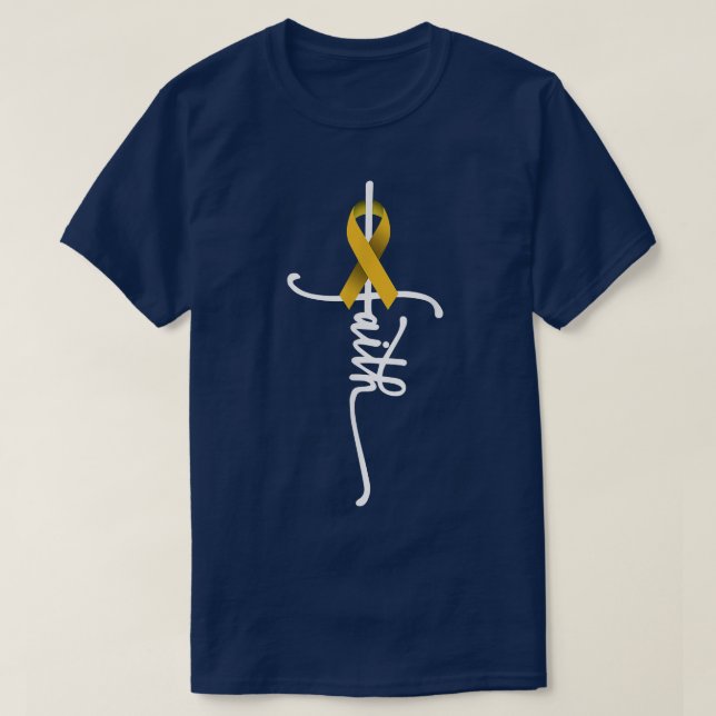 Medvetenhet om cancer i barndomen t shirt (Design framsida)