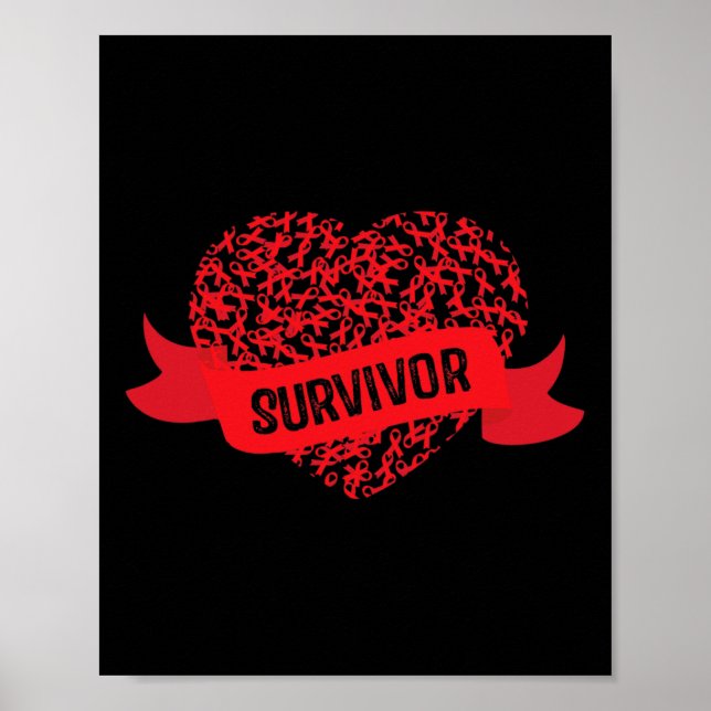 Medvetenhet om cancer i blodet poster (Framsidan)